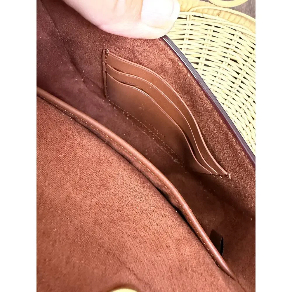 Coach Women's Coated Canvas Signature Madison Shoulder Bag - Tan Rust